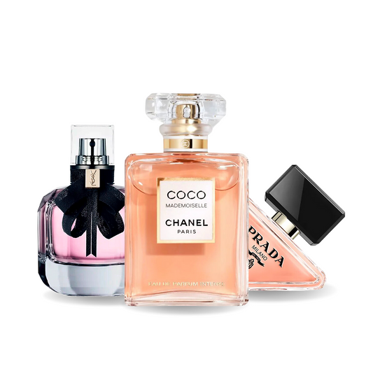Set di 3 Profumi - Mon Paris, Coco Mademoiselle e Prada Paradoxe 100ml
