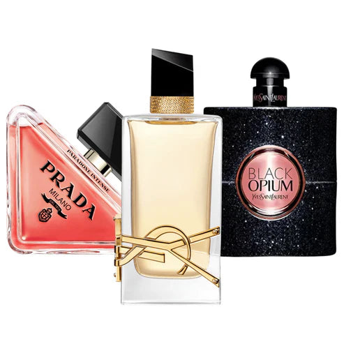 Set di 3 Profumi - PRADA PARADOX, BLACK OPIUM YVES SAINT LAURENT, LIBRE
